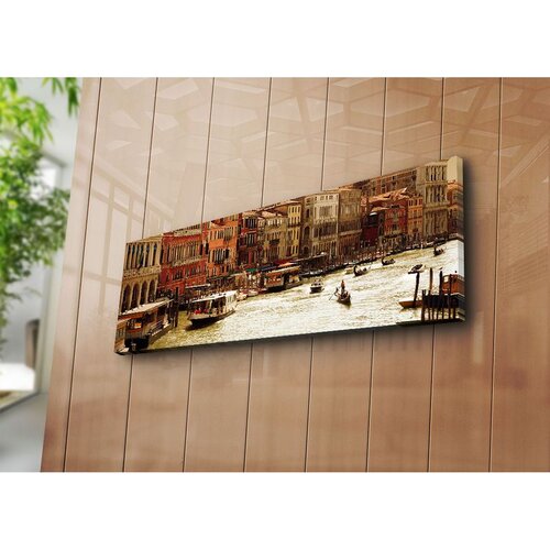 WALLXPERT 3090C-36 Multicolor Decorative Canvas Painting Cene