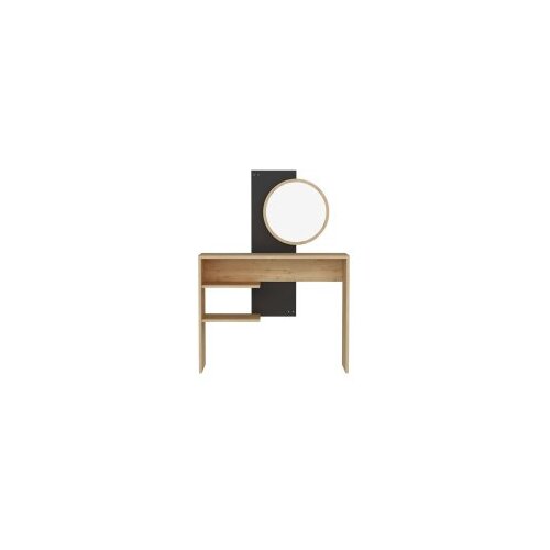 Hanah home Toaletni stolić Dali, 96x130x29,6 cm, Smeđe-antracit Slike