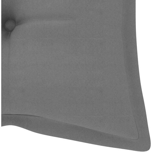  Klupa s jastukom 120 cm od bambusa Slike