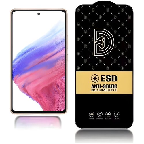 Diamond antistatičko kaljeno staklo za Samsung Galaxy A53 5G - Crna KP24209 Cene