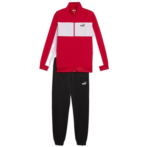 Puma &amp;Scaron;portne jope in jakne Ensemble de surv&amp;ecirc;tement Poly Colorblock rouge Rdeča Slike