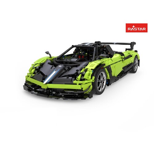  Licencirani auto za slaganje 1:8 Pagani Huayra BC RASTAR sa 2892 elementa - zeleni Cene