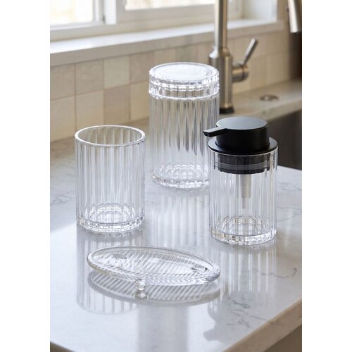 Lessentiel Maison kupatilski set, 4 komada, providni Slike