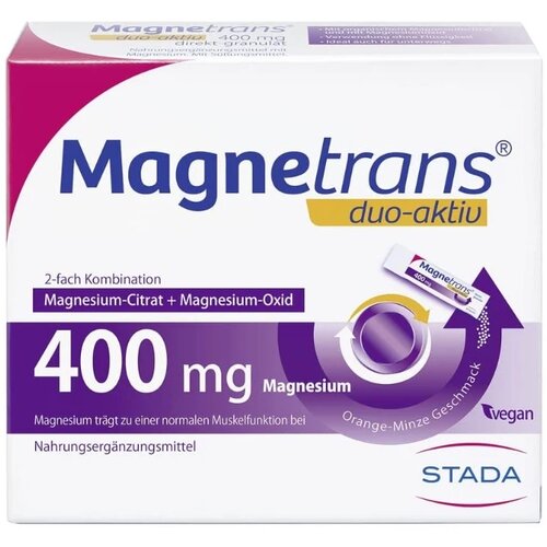 STADA magnetrans duoaktiv, 400mg, 20 kesica Cene