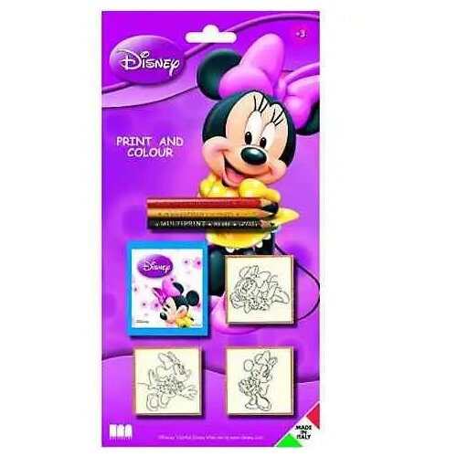 Multiprint 3-delni komplet &scaron;tampiljk z barvnimi &scaron;tampiljkami Mini mi&scaron;ka Cene
