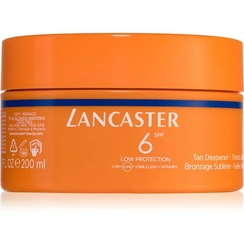 Lancaster Sun Beauty Tan Deepener zaštitni gel za toniranje SPF 6 200 ml