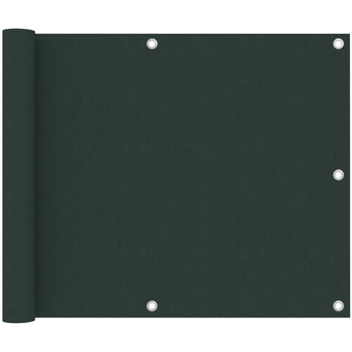 vidaXL balkonski zastor tamnozeleni 75 x 300 cm od tkanine Oxford Cijene