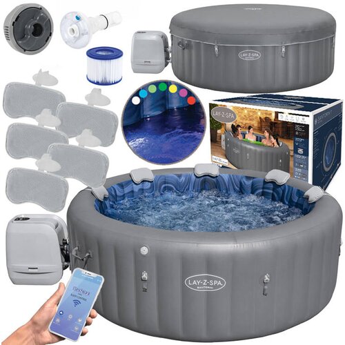 Bestway Lay-Z-Spa Santorini PRO 7 LED Cijene