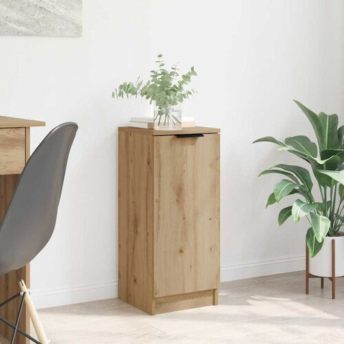 vidaXL Strani šal artisan hrast 30 x 30 x 70 cm Konstruiran les Cene