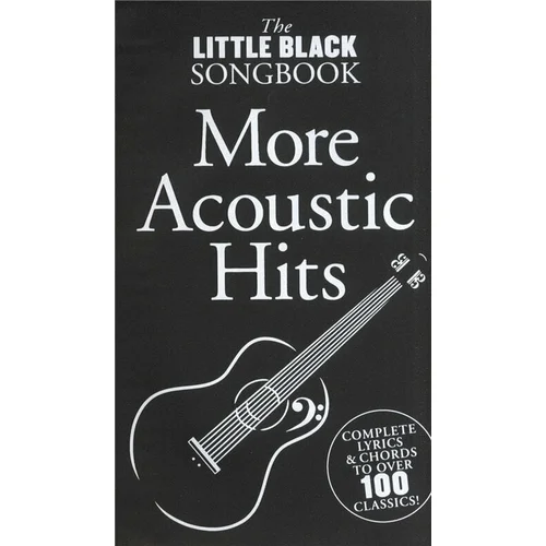 The Little Black Songbook More Acoustic Hits Nota