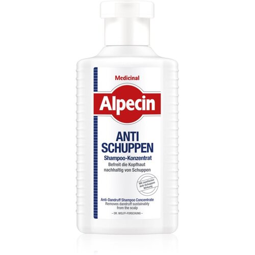 Alpecin Medicinal Anti-Dandruff Shampoo Concentrate &amp;scaron;ampon protiv peruti 200 ml unisex Slike