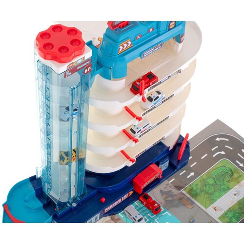  garaža na 5 etaža električni lift + prostirka + 8 automobila Slike
