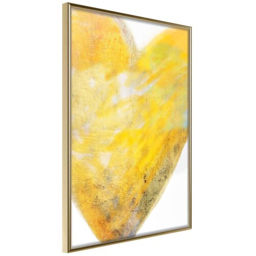  Poster - Amber Heart 20x30 Slike