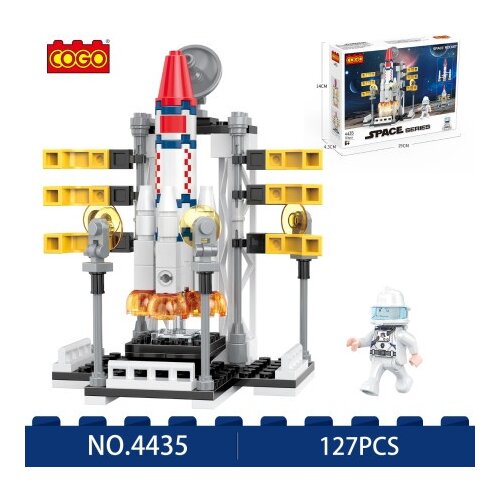  Cogo mini svemirska raketa- broj delova: 125 ( 93650 ) Cene