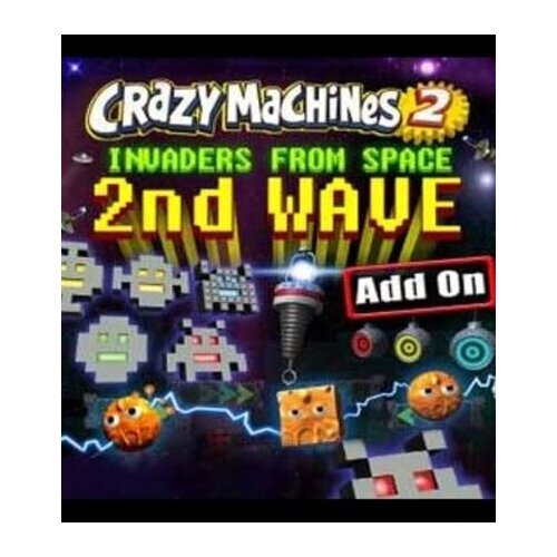 Steam Crazy Machines 2: Invaders From Space, 2nd Wave (DLC) (PC) Key GLOBAL Cene