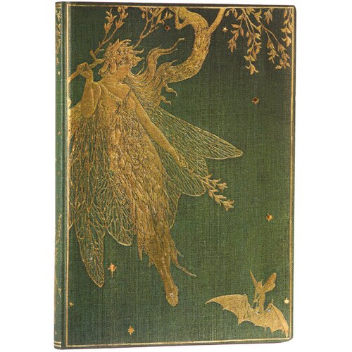  NOTES 12X17,5CM-MIDI CRTE 88L BEZ ZATVARANJA OLIVE FAIRY FLEXIS PAPERBLANKS FB9641-2 Slike