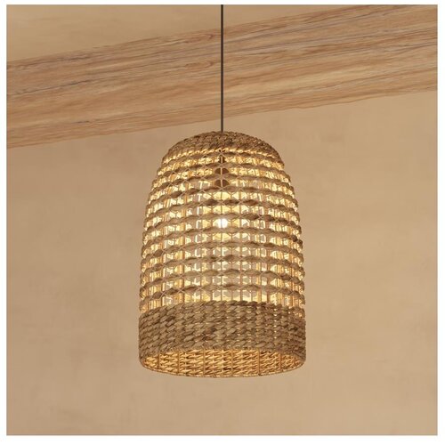 Atmosphera visilica na sajli SAND 1xE27/40W/230V ratan/vodeni hiacint Cene