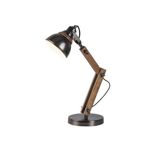 Rabalux aksel stona lampa E14 1x15W, crna industrijska rasveta Slike