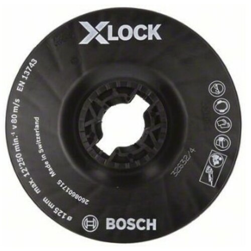 Bosch X-LOCK potporni tanjir 125 mm, srednji - 2608601715 Slike