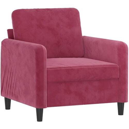 VidaXL Fotelj vinsko rdeč 60 cm žamet, (20988511) Slike