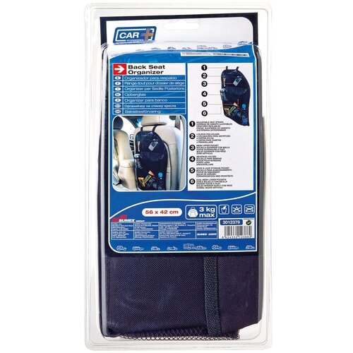 Sumex Organizator za avtosedež (Barva: Črna, Do x V: 42 x 56 cm) Slike