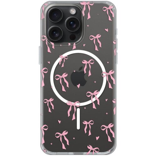 Torbica Print Magsafe za iPhone 15 Pro Max 6.7 Cute Bows Cene
