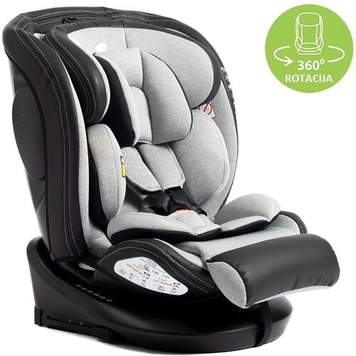 Bbo AUTO SEDISTE I-SIZE CRUSER PLUS ISOFIX (FR06) 40-150cm - LIGHT GREY Cene