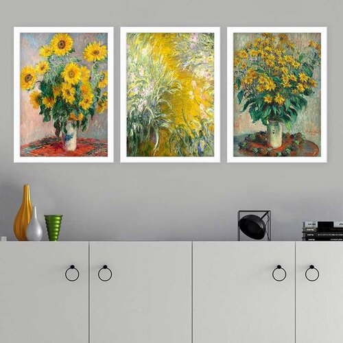 Wallity Set uramljenih slika 3BC_UN547262, 3 Dela Cene