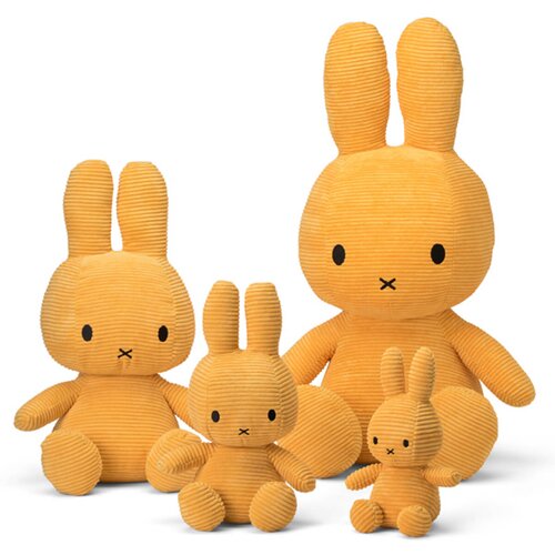 Bon Ton Toys Miffy zajček mehka igrača Corduroy Yellow - 23 cm Slike