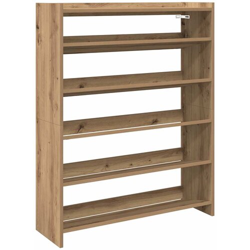 Maison Chic Regal za čevlje - Polica za čevlje artisan hrast 80x25x100 cm inženirski les, (21778056) Cene