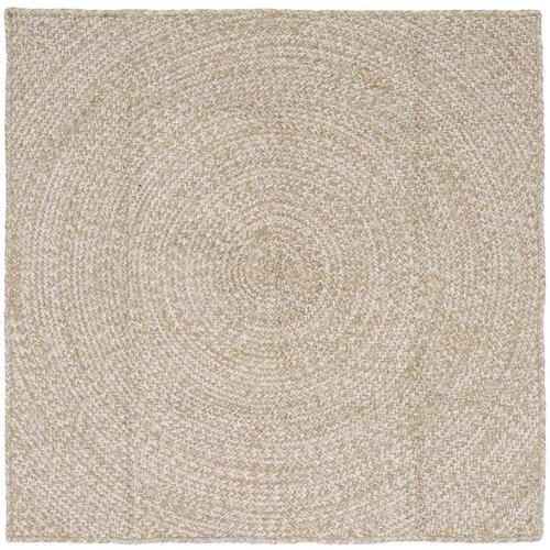  Tepih Prirodna i bijela 160 x 160 cm Juta Cijene