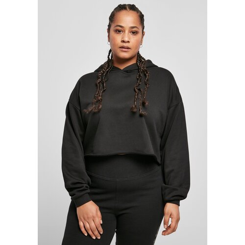 Urban Classics Women&amp;#039;s Oversized Cropped Hoody Black Slike