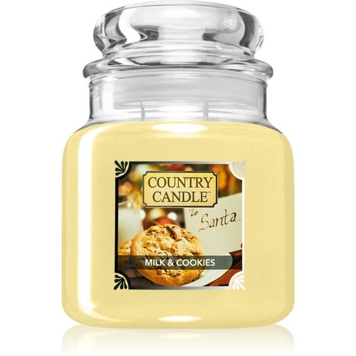 Country Candle Milk &amp;amp; Cookies di&amp;scaron;eča sveča 453 g Slike