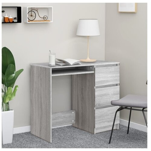  Radni stol boja hrasta sonome 90 x 45 x 76 cm konstruirano drvo Cijene