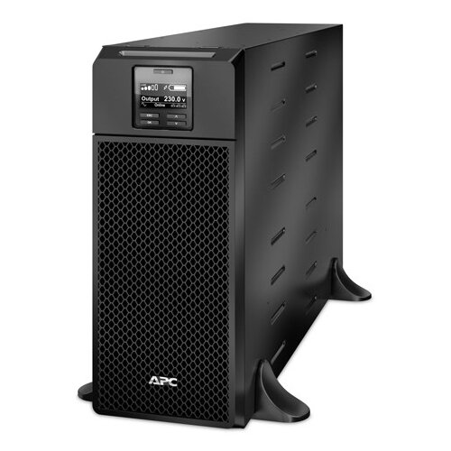  Smart-UPS On-Line, 6kVA /6kW, Tower, 230V, 6x C13+4x C19 IEC outlets, Network Card+SmartSlot, Extended runtime, W /O rail kit Slike