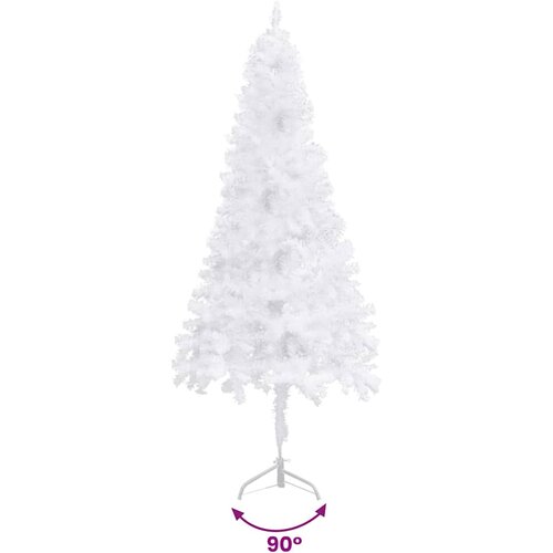  Umjetna božićna drvca PVC, Steel White Slike