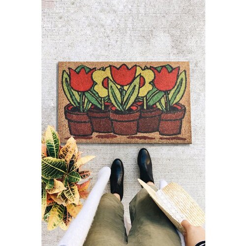Conceptum Hypnose lale multicolor pvc doormat Cene