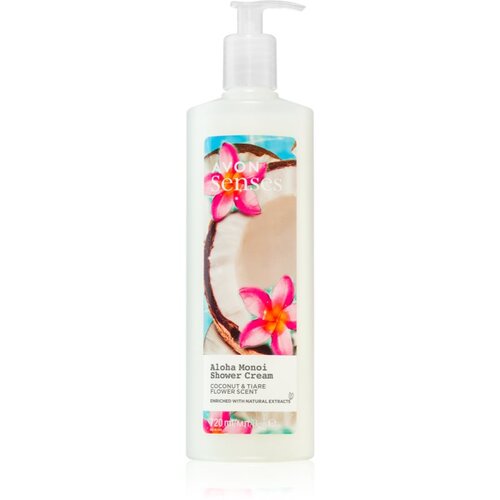 Avon Senses Aloha Monoi kremasti gel za prhanje 720 ml Slike