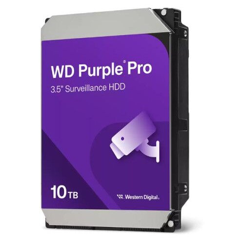 Western Digital WD HDD 10TB 102PURP SATA3 7200RPM 256MB Purple Pro Cene