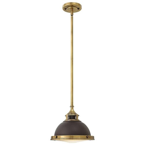 Elstead Lighting Hinkley HK-AMELIA-P-S-RB - Luster na &amp;scaron;tapu AMELIA 1xE27/60W/230V mesing Slike