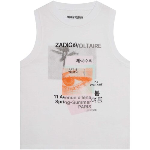 Zadig&voltaire Majice brez rokavov - Bela Cene