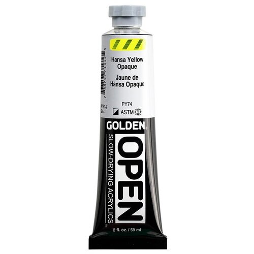  GOLDEN OPEN akrilna boja koja se sporo su&amp;scaron;i 59 ml | 7191 Hansa Yellow Cover Slike
