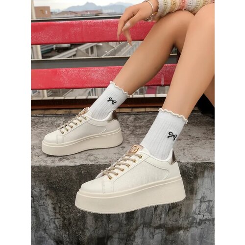 Resti Women's sporty sneakers with decorative laces Eone Cene
