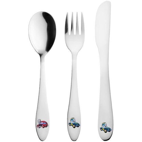 Orion inox dječji pribor za jelo srebrne boje 3 kom Slike