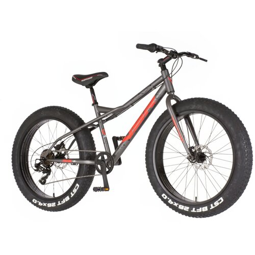 Visitor bicikl fat bike 26" bigfoot sivo crveni Cene