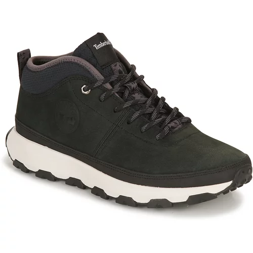 Timberland WINSOR TRAIL MID LEATHER Crna