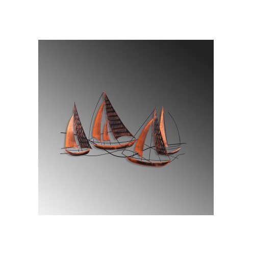 Wallxpert Zidna dekoracija Barbaros 3, 125x74x4 cm, &amp;Scaron;arena Slike