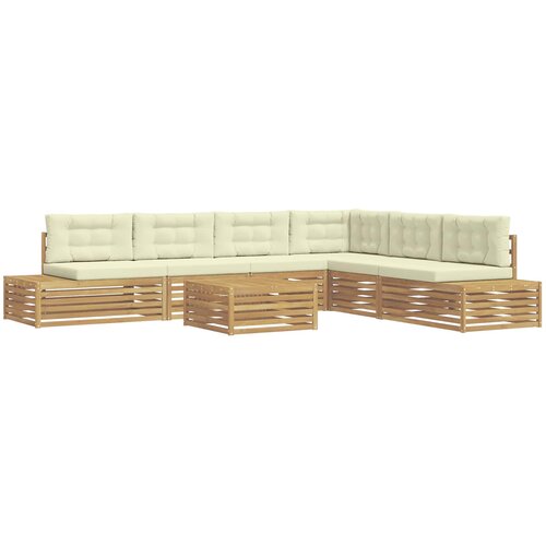 pcs Set vanjskih sofa Bijela Slike