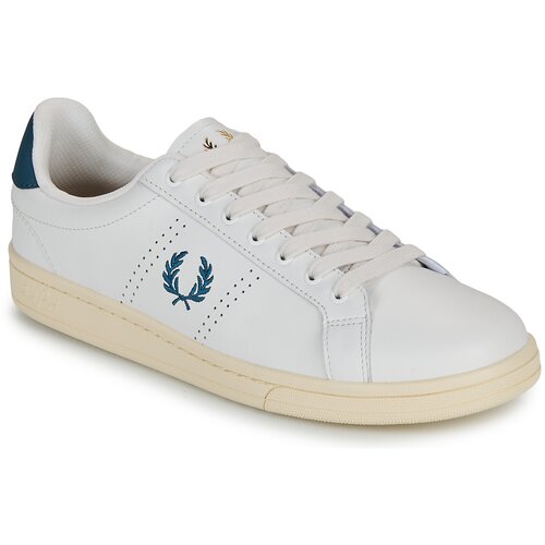Fred Perry Nizke superge B721 LEATHER Bela Slike