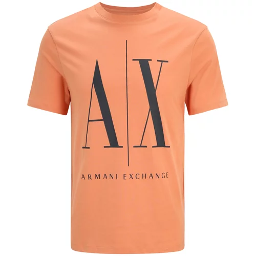 Armani_Exchange Majica '8NZTPA' oranžna / črna